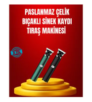 Mey İthalat® Ergonomik Tasarımlı Dayanıklı Metal Gövdeli Saç Kesme Makinesi