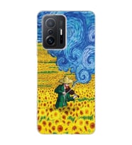 Xiaomi Mi 11T - 11T Pro Uyumlu Vincent Van Gogh Tasarımlı Şeffaf Telefon Kılıfı
