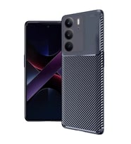 Realme C75 4g Auto Focus Karbon Kapak - Lacivert