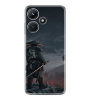 Infınix Hot 30i Kılıf Silikon Desen Özel Seri Warrior 1653