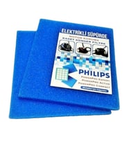 Philips Uyumlu FC 8631 PowerPro Active Elektrikli Süpürge Sünger Filtre 2 li