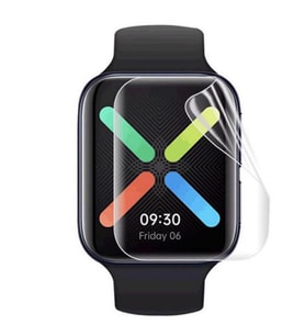 Oppo Watch 46mm Full Ekran Nano Saat Koruyucu Narr TPU (Renksiz)