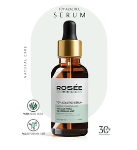 Karınca Yumurtası Yağlı Tüy Azaltıcı Ve Tüy Serum 30ml I %0.5 Formic Acid %10 Aloe Vera