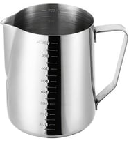 304 Çelik 900 ml Kahve Süt Köpürtme Potu Sütlük Pitcher cin504
