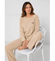 Kadın 1250-4 Seul Raporlu Pijama Takımı