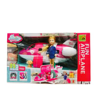 Oyuncak Uçaklı Pilot Bebek 9045-1 (Çok Renkli)