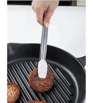 Mangal Maşası, Paslanmaz Çelik, Klasik Köfte ve Izgara için,Barbekü Maşa Paslanmaz Çelik Servis Maşası Cafe Restoran Restaraunt (38 CM)