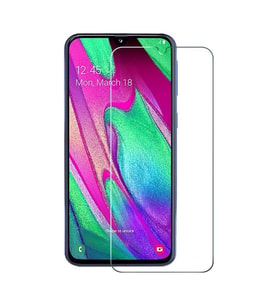 Samsung Galaxy A40 Ekran Koruyucu Yeni Nesil HD Kalite Tempered Glass Cam (Renksiz)