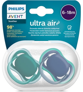 Avent Ultra Air Emzik 6-18 Ay, 2'li Unisex, SCF085/31