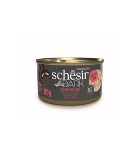 Schesir After Dark Tavuklu ve Sığır Etli Yetişkin Kedi Konservesi 80gr