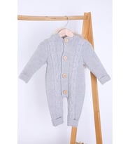 5713 Bebek Triko Welsoft Kapüşonlu Tulum