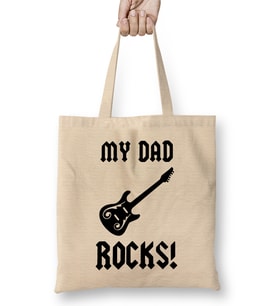 My Dad Rocks Bez Çanta Uzun Saplı