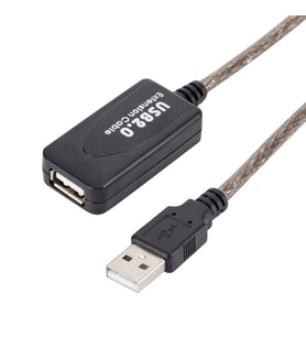 POWERMASTER PM-4493 5 METRE ŞEFFAF USB 2.0 UZATMA KABLOSU