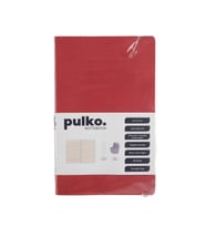 PULKO NOTEBOOK PND021 ESNEK KAPAK 13x21cm 80gr.80 SAYFA TERMO DERİ TERZİ DİKİŞ SIRT ÇİZGİLİ NOT DEFT