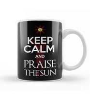 Games Keep Calm and Praise The Sun Kupa Bardak Porselen