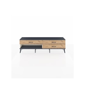 Arges TV Ünitesi 3 Çekmeceli  176x30x51 Aytaşı-Antrasit/Çam