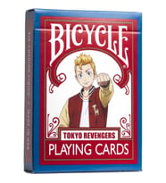 Bicycle Tokyo Revengers Premium Oyun Kağıdı Koleksiyonluk iskambil Kartları Destesi (Karışık)
