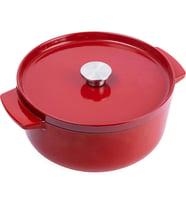 KitchenAid CC006060-001 5.2 Litre 26 cm. Döküm Demir Tencere - Kırmızı
