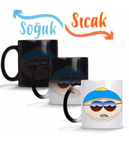 South Park Eric Cartman 012 Sihirli Kupa Bardak Porselen