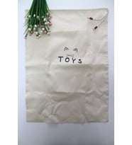 Toys Baskılı Büyük Boy Çok Amaçlı Büzgülü Oyuncak Torbası 50x70