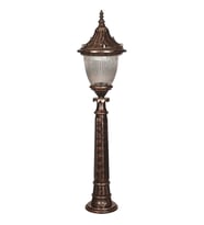 AVONNI BSU-68056-BKR-M2-B Kahverengi Boyalı Dış Mekan Aydınlatma E27 Aluminyum Döküm Dip Polikarbon Cam 27cm