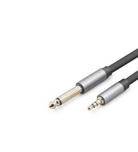 3.5Mm To 6.35Mm Gitar Kablosu 5 M - Siyah HDX1081