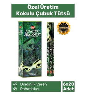 Özel Üretim Dinginlik Veren Meditasyon Çakra Enerji Rahatlatıcı Kokulu Çubuk Tütsü 6 x 20 Adet
