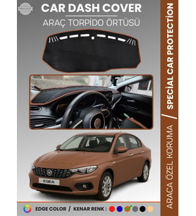 FIAT EGEA (2007-2021) EKRANSIZ Torpido Örtüsü Ön Göğüs Koruma Torpido Koruma Tam Uyum Kolay Montaj