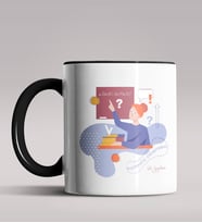 Kişiye Özel Matematik Öğretmeni Tasarımlı Siyah Renk Kupa 7 (Siyah)