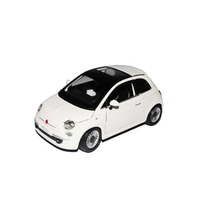 Burago 2007 Fiat 500 1:24 Beyaz Model Araba