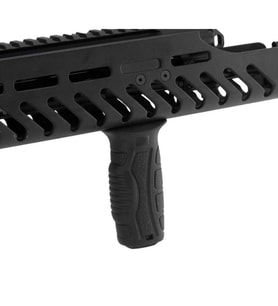 DLG-164 AK104 M4/M16 Dikey Sert Kauçuk Kaymaz M-LOK Tutamak Grip - SİYAH