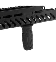 DLG-164 AK104 M4/M16 Dikey Sert Kauçuk Kaymaz M-LOK Tutamak Grip - SİYAH