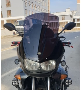 MOTOCAM Honda Varadero Ön Cam 1999-2003 Model 54cm Siyah Renkli 4mm