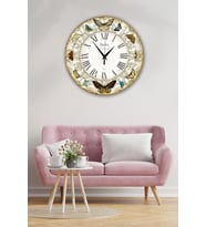 Bilge Retro Tasarımlı Duvar Saati 35x35cm (Baskılı)