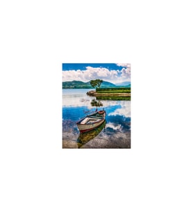 Eğirdir Gölü Sticker Çerçeveli 60x75 Sayılarla Boyama Hobi Seti