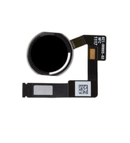 İpad Air 3 İle Uyumlu Home Orta Tuş Flex A2152 A2123 A2153 (Siyah)