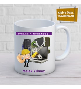 donanım mühendisi özel tasarım kupa bardak