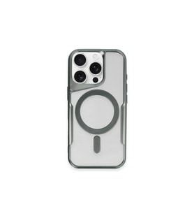 Apple iPhone 11 Pro Max Kılıf Boyi Magsafe Silikon Kapak - Yeşil