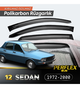 Renault 12 Sedan 1972-2000 Cam Rüzgarlığı V2 Mugen