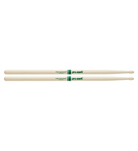 Promark TXR5BW The Natural 5B Wood Tip Baget (Cilasız) Amerikan Hickory Ağacı - Doğal His - Ahşap Uç