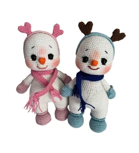 Kardan Bebekler Takımı Amigurumi Organik Oyuncak