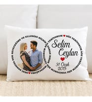 Kişiye Özel Sonsuz Aşkımız Yastık