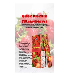Çilek Kokulu Tutku Tütsü 20 çubuk