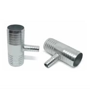 Metal Orantılı Hortum Te Eki Bağlantısı 12mm - 10mm - 12mm