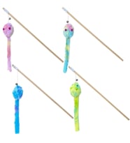 Eastland Ahşap Saplı Peluş Fareli Kedi Oltası 40 Cm