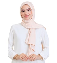 Penye Boyun Kapamalı Şal Başörtü Hazır Giyim Turban Esnek Jersey Şal