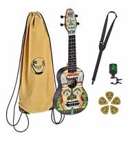 Ortega K2-TM Keiki Sopranino Ukulele Set (Totem)