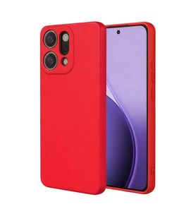 Oppo Reno 14 First Silikon - Kırmızı
