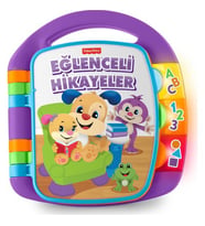 Fisher-Price Eğlen Öğren Eğitici Hikaye Kitabı (Türkçe), 6 - 36 aylık FRC73 (Çok Renkli)