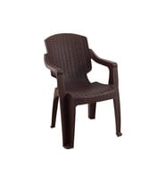 Mandella Golf Rattan Koltuk Kahverengi